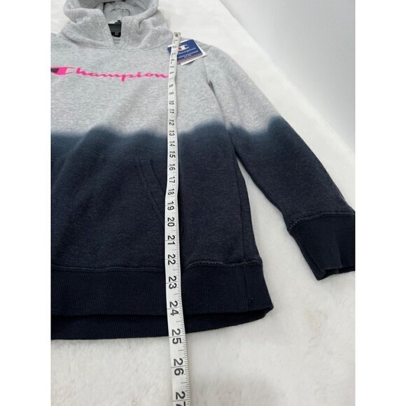 NWT CHAMPION Size CH/XL pouch pocket, Soft-touch, Dip-Dye Hoodie MSRP $40 - Picture 5 of 12